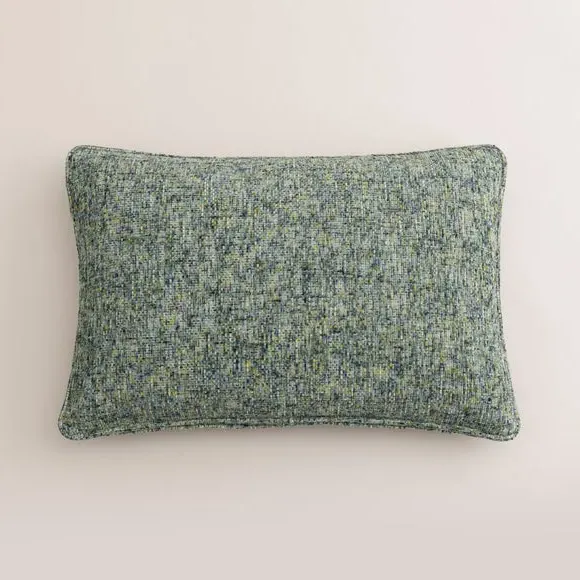Rectangular Cushion with Feather Fill - Green