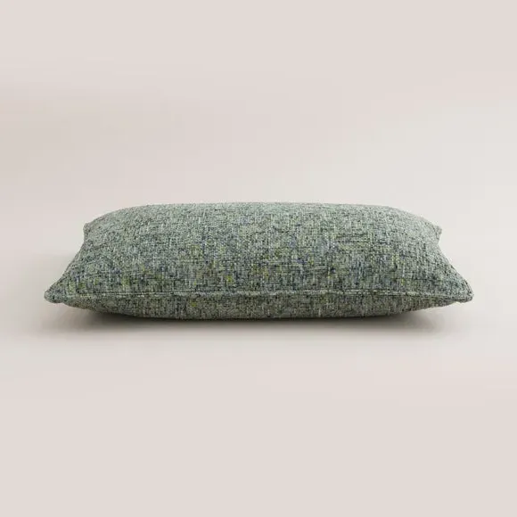 Rectangular Cushion with Feather Fill - Green