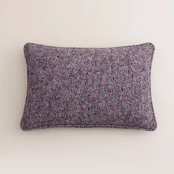 Rectangular Cushion with Feather Fill - Purple