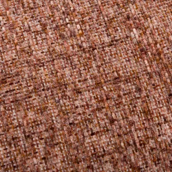 Rectangular Cushion with Feather Fill - Rust