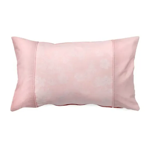 Rectangular Cushion with Jacquard - Blush image