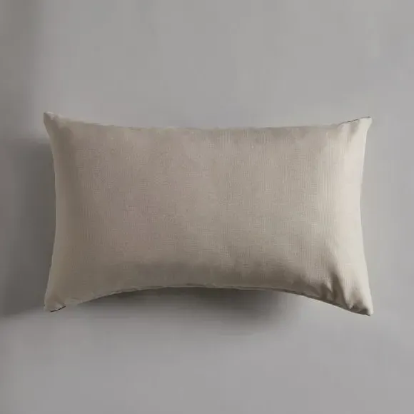 Rectangular Cushion with Zip Cover - Blue