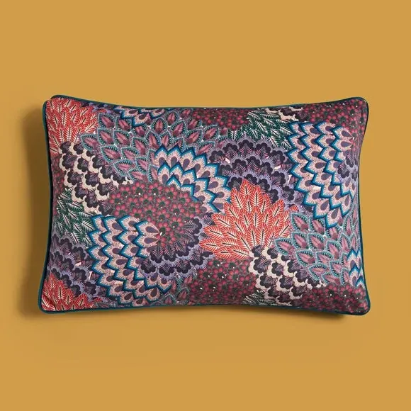 Rectangular Cushion with Zip - Multicolor