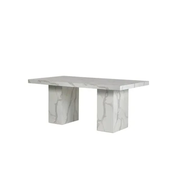 Rectangular Dining Table - White, Wood