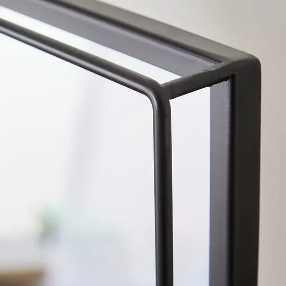 Rectangular Dressing Mirror Tiltable - Black