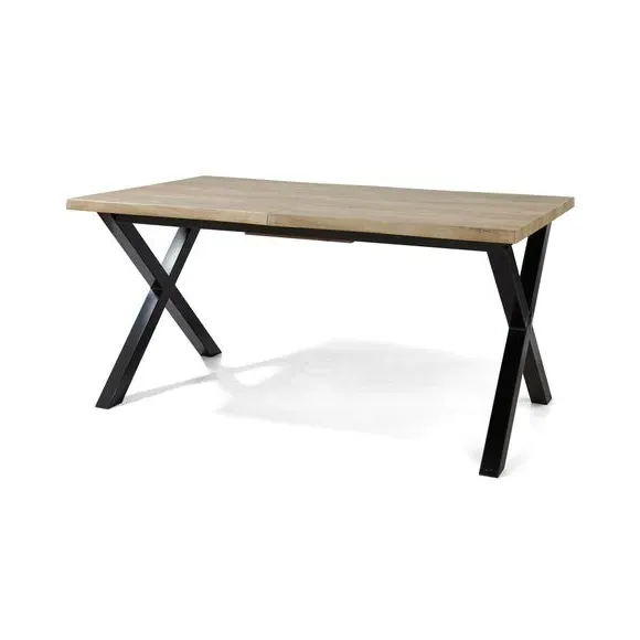 Rectangular Extendable Dining Table - Light Wood