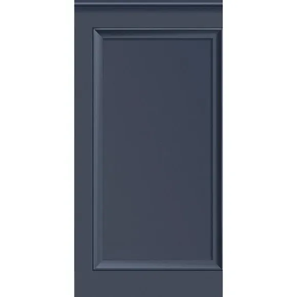 Rectangular Panel Wallpaper - Luxe Navy