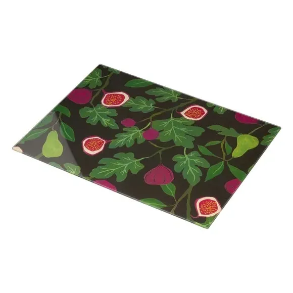 Rectangular Worktop Saver - Brown, Fig Print image