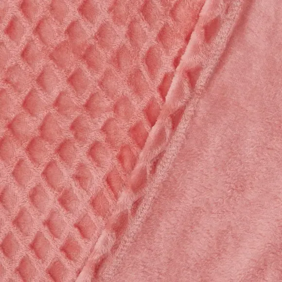 Recycled Throw Blanket - Peacock, Polyester