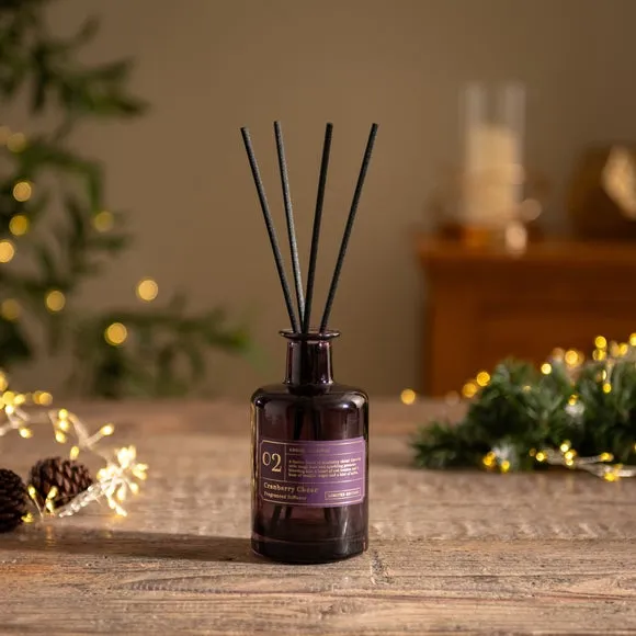Reed Diffuser Cranberry Cheer - Purple, Glass image