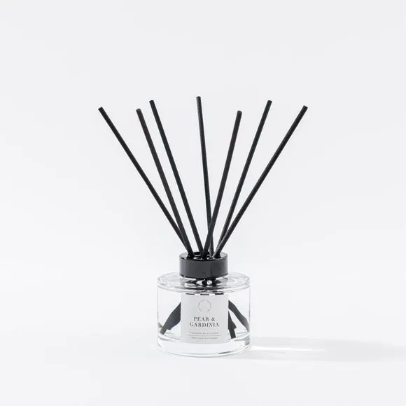 Reed Diffuser Pear & Gardenia - Clear Glass