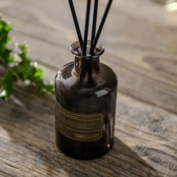 Reed Diffuser with Natural Reeds - Brown