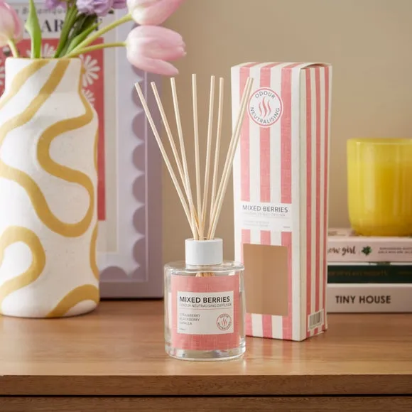 Reed Diffuser with Odour Control - Red Berries image