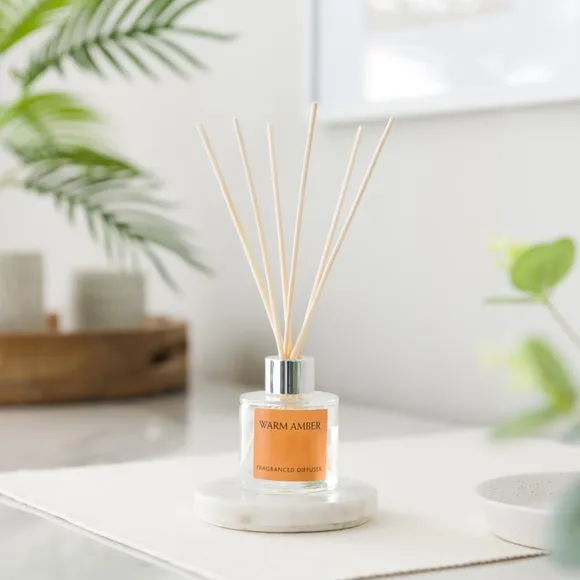 Reed Diffuser with Reeds - Clear, Glass image