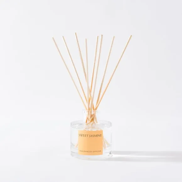 Reed Diffuser with Reeds - Clear, Glass