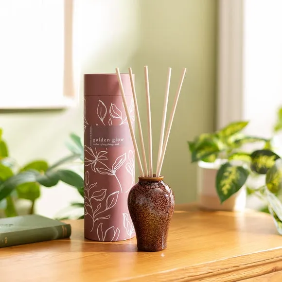Reed Diffuser with Speckle Glaze - Natural