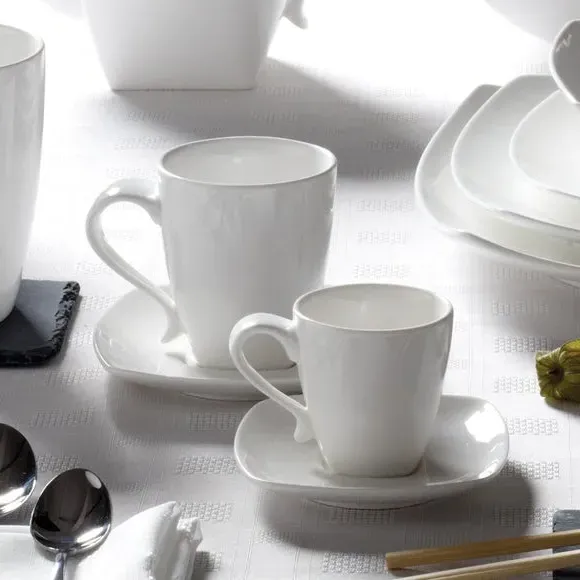 Regular Coffee Mug - White, Fine China