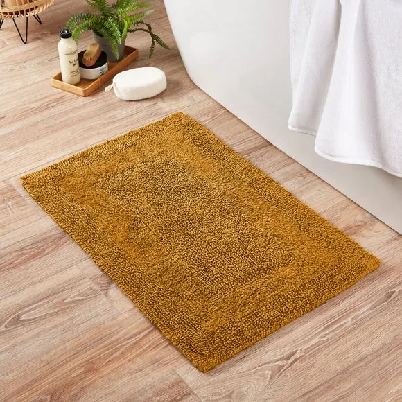 Reversible Bath Mat - Amber, Cotton image