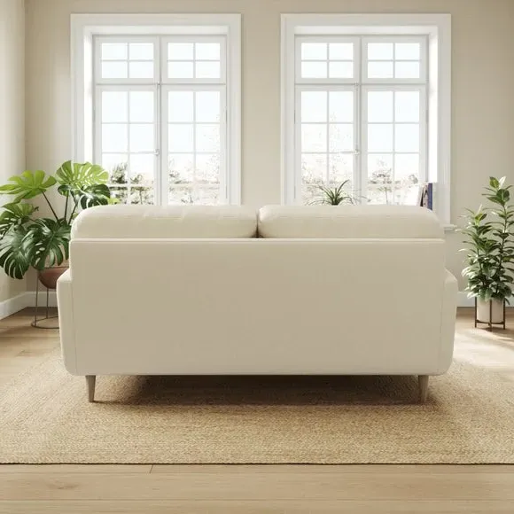 Reversible Corner Chaise Sofa - Champagne, Velvet