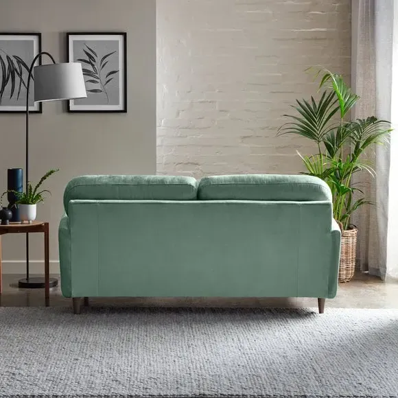 Reversible Corner Chaise Sofa - Grey, Velvet