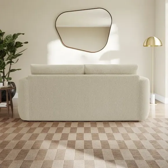 Reversible Corner Chaise Sofa - Sandstone, Boucle