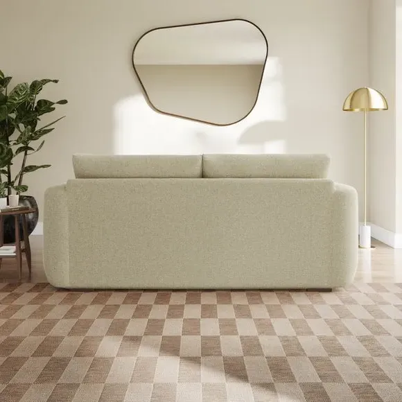 Reversible Corner Chaise Sofa - Sandstone, Chenille