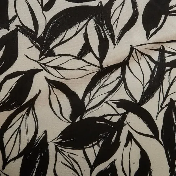 Reversible Duvet Cover Set - Black, Cotton