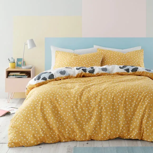 Reversible Duvet Cover Set - Leopard, Polycotton