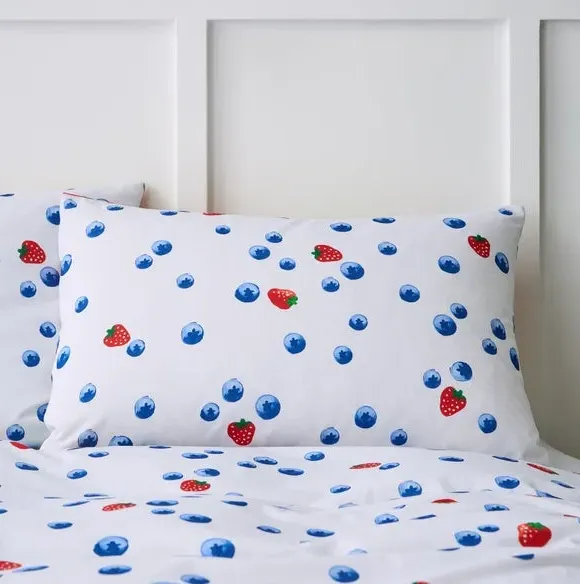 Reversible Duvet Cover Set - Multicolor, Polycotton
