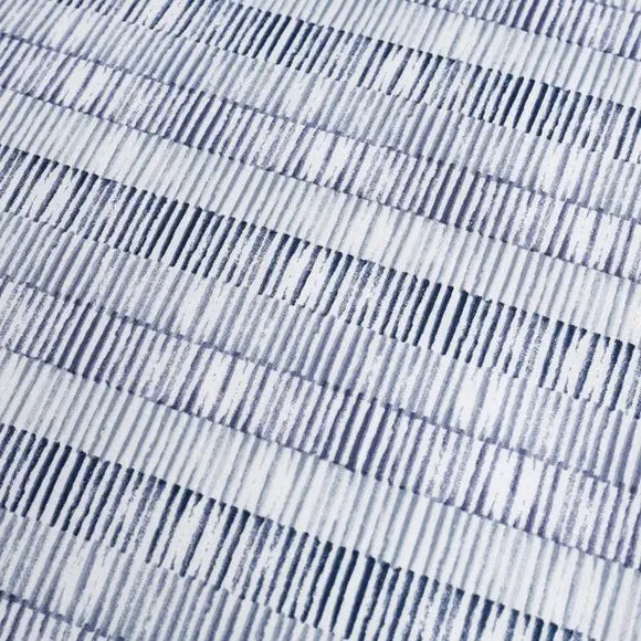 Reversible Duvet Cover Set - Navy, Polycotton