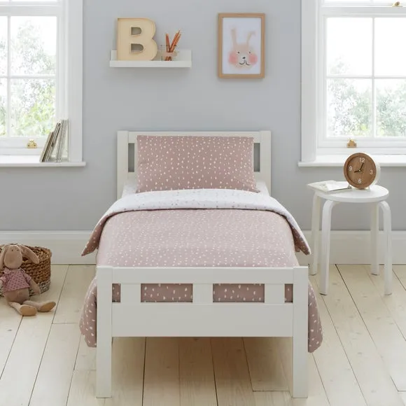 Reversible Duvet Cover Set - Pink, Cotton image