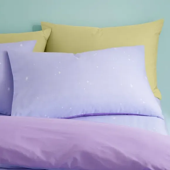 Reversible Duvet Cover Set - Rainbow, Polycotton