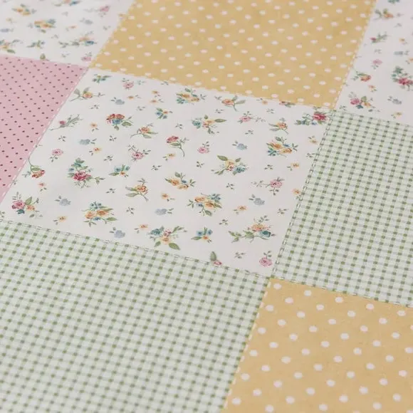 Reversible Duvet Set Patchwork - Multicolor