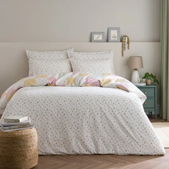 Reversible Duvet Set Patchwork - Multicolor