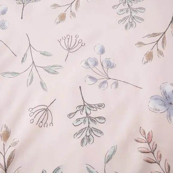 Reversible Duvet Set with Pillowcase - Pink