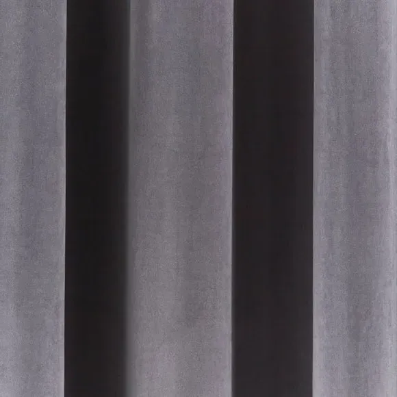 Reversible Eyelet Curtains - Wine, Velour