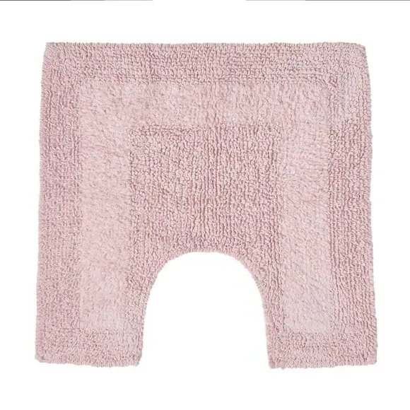 Reversible Pedestal Mat - Blush, Cotton