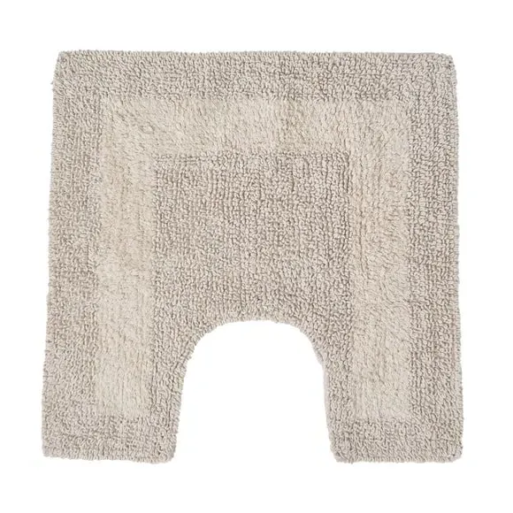 Reversible Pedestal Mat - Mushroom, Cotton