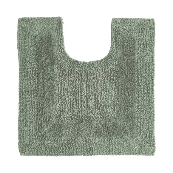 Reversible Pedestal Mat - Sage, Cotton