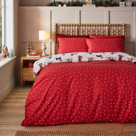 Reversible Quilt Cover Set - Multicolor, Polycotton