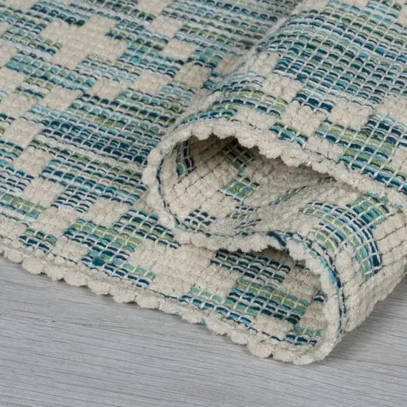 Reversible Runner Rug - Multicolor, Cotton