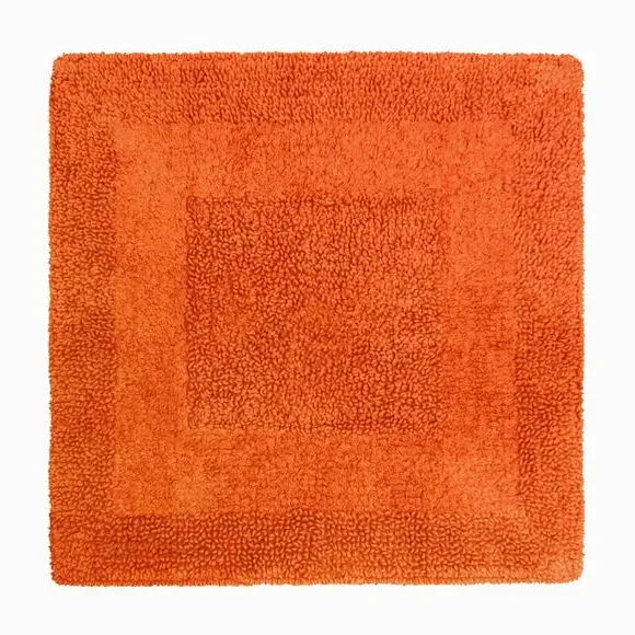 Reversible Shower Mat - Burnt Orange, Cotton