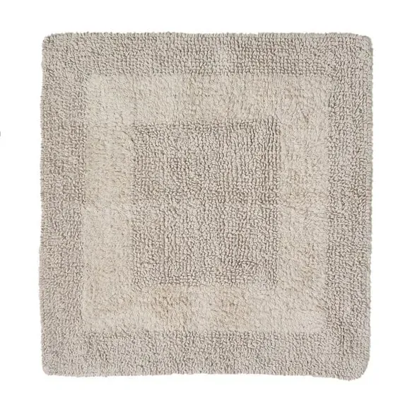 Reversible Shower Mat - Mushroom, Cotton