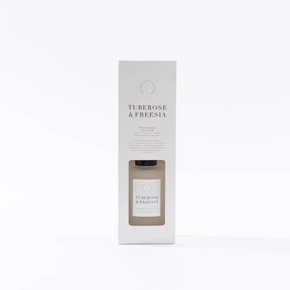 Ribbed Reed Diffuser - Clear Glass