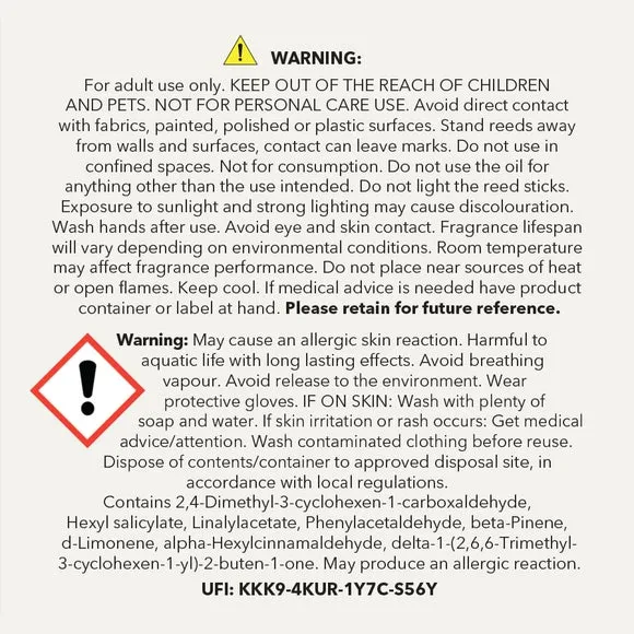 Ribbed Reed Diffuser - Pear Gardenia, Glass