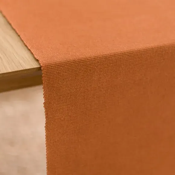 Ribbed Table Runner - Butterscotch, Recycled