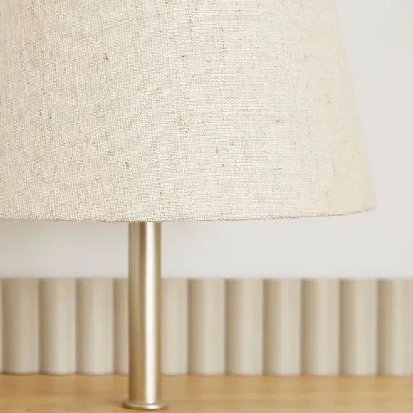 Ribbed Wall Light with Shelving - Sandstone