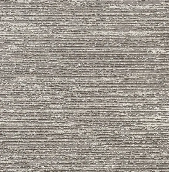 Ribbed Washable Rug - Grey, Polyester