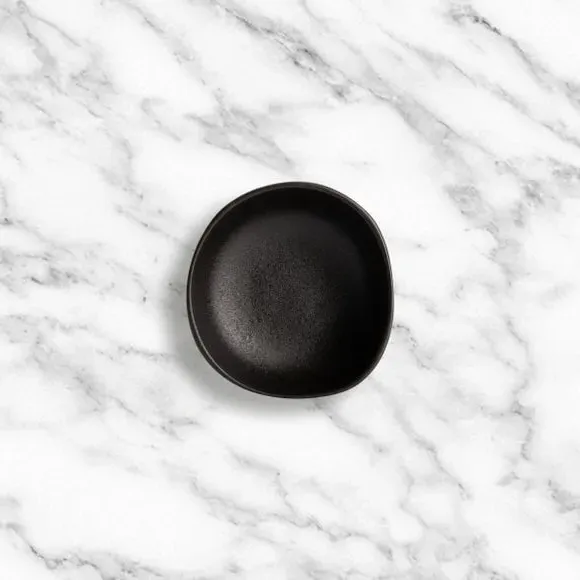 Rice Bowl - Black, Stoneware image