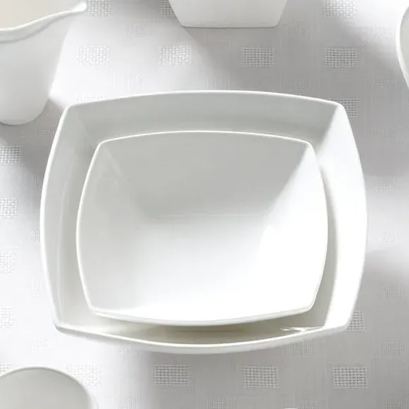 Rice Bowl - White, Fine China